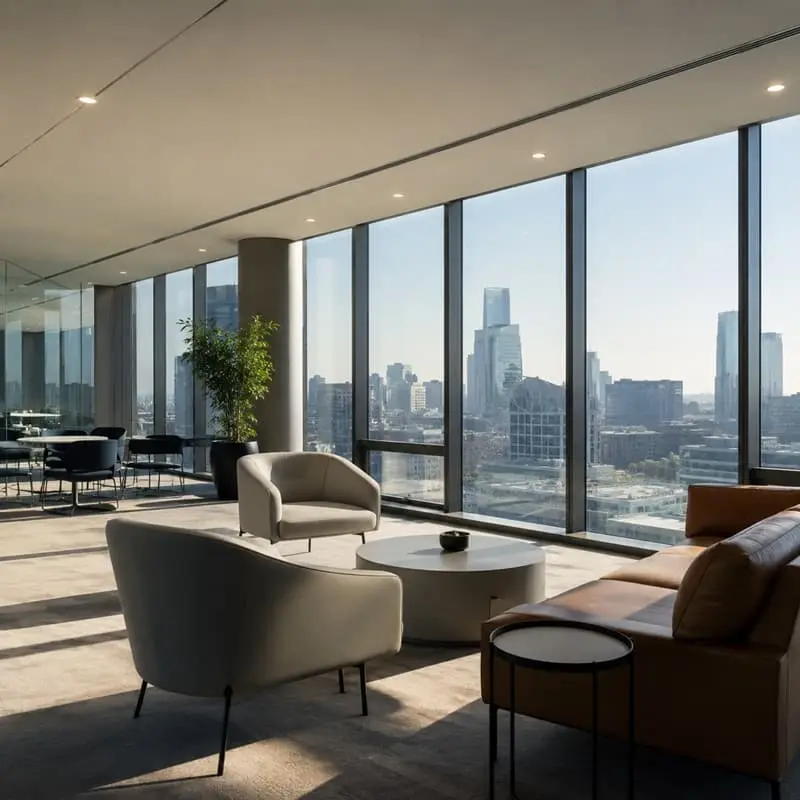 Commercial sun control window film
